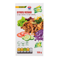 Vegetariánská alternativa gyros kebab 150 g Goody Foody
